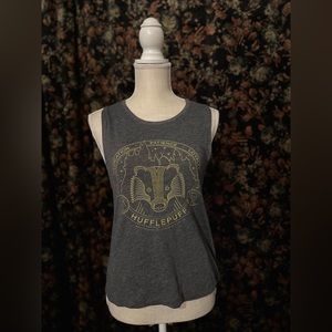 Hufflepuff Racerback Tank Top